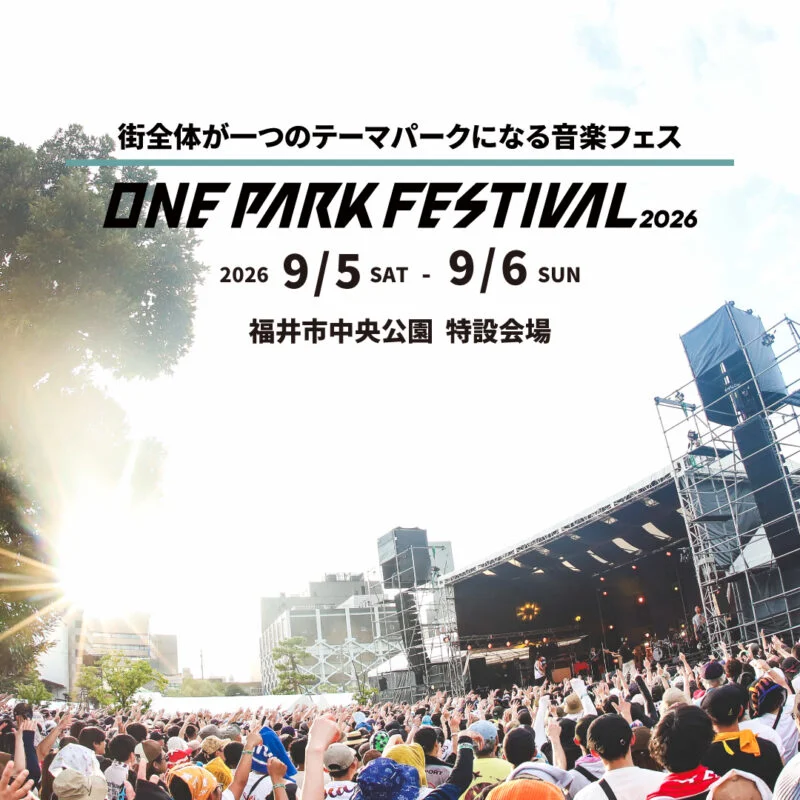 ONE PARK FESTIVAL 2026【1日目 / DAY 1】フライヤー