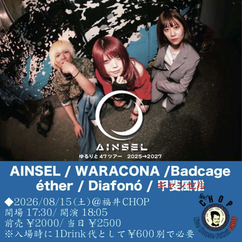 AINSELフライヤー