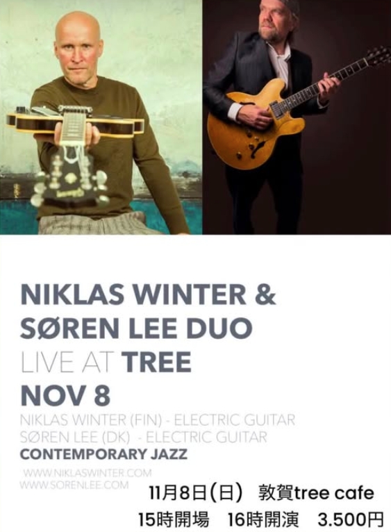 NIKLAS WINTER & SØREN LEE DUOフライヤー